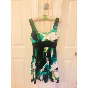 *LIKE NEW* Emerald Green Aqua Mini Dress